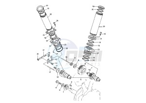 XV A WILD STAR 1600 drawing CAMSHAFTS