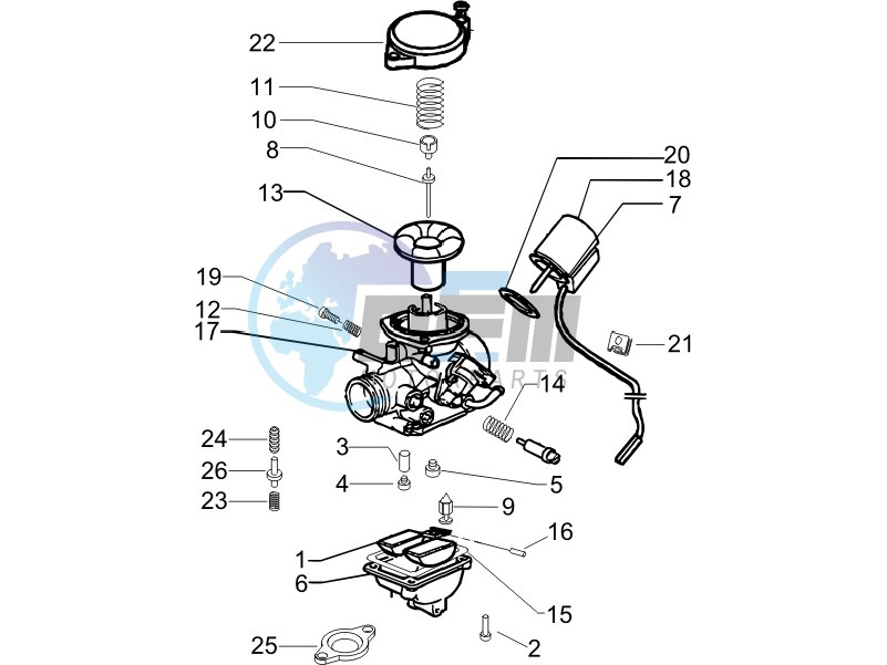 Carburetor's components