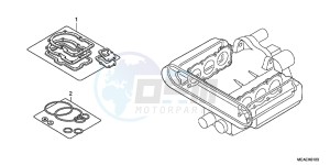 GL1800G GOLDWING 2ED drawing GASKET KIT A