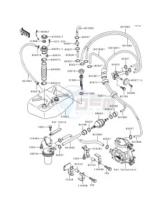 JF 650 B [TS] (B3-B7) [TS] drawing FUEL TANK