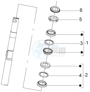 Liberty 50 4t RST Delivery drawing Steering bearing ball tracks