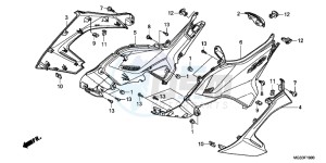 NC700XDD NC700X Dual Cluth ABS 2ED - (2ED) drawing SIDE COVER