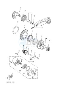 CW50N BOOSTER NAKED (2B7N 2B7N) drawing STARTER