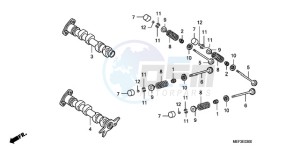 FJS400D9 F / CMF 2F drawing CAMSHAFT/VALVE