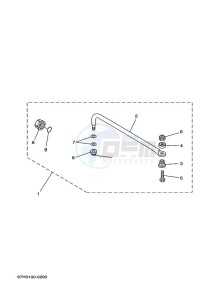 F200CETX drawing STEERING-ACCESSORY-1