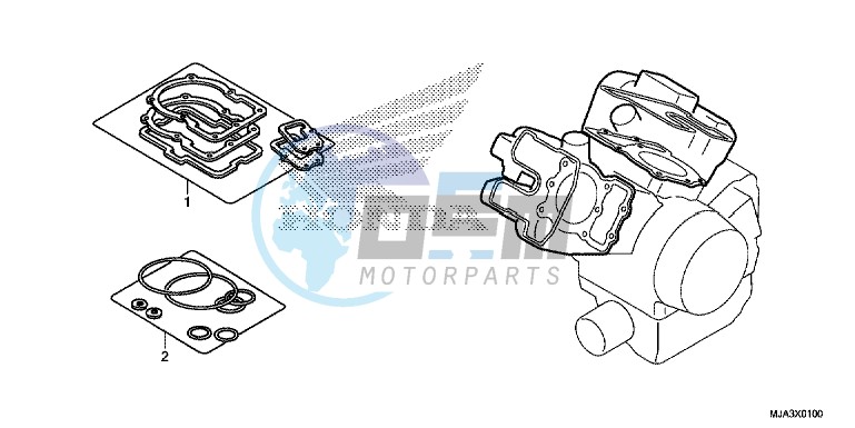 GASKET KIT A