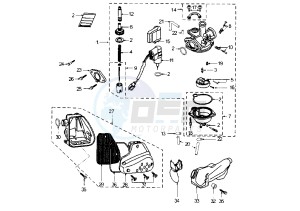 X–FIGHT - 50 cc drawing CARBURETOR