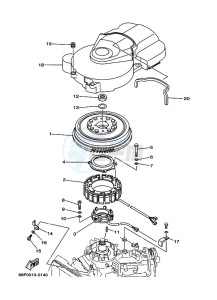 Z150P drawing GENERATOR