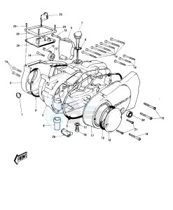 G3 SS A (-A) 90 drawing ENGINE COVERS -- G3SS-C- - -- 69-73- -