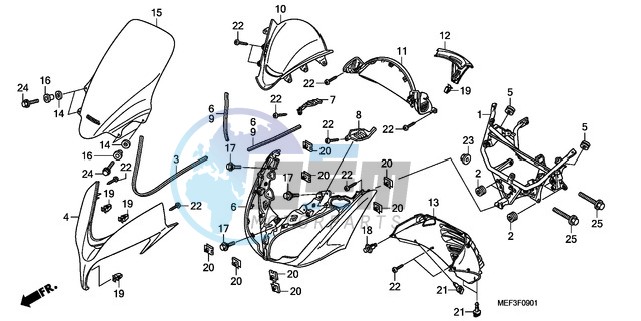 FRONT COVER (FJS400D9/FJS 400A)