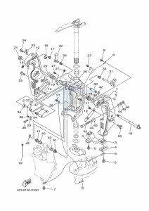 LF250UCA-2018 drawing FRONT-FAIRING-BRACKET