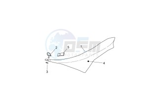 RXV 450-550 drawing Saddle