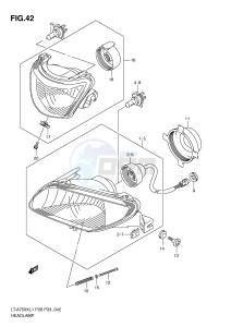 LT-A750X (P28-P33) drawing HEADLAMP (LT-A750XZL1 P33)