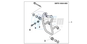 VT1100C2 drawing RADIATOR GUARD