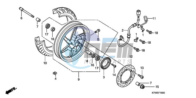 FRONT WHEEL