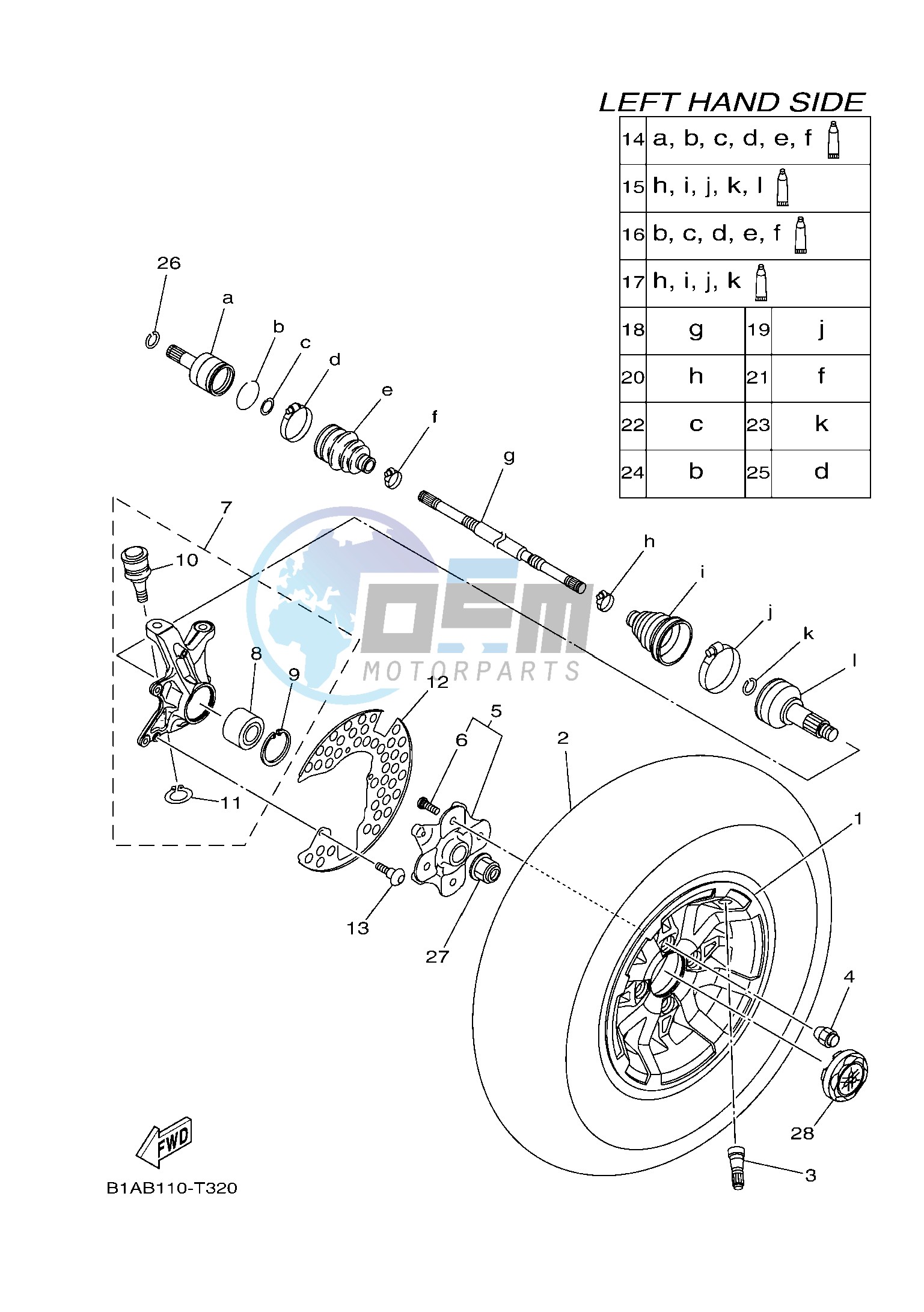 FRONT WHEEL