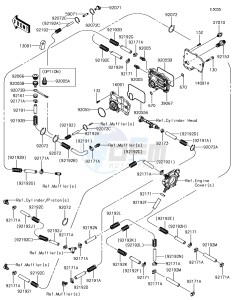 JET SKI STX-15F JT1500AHF EU drawing Cooling