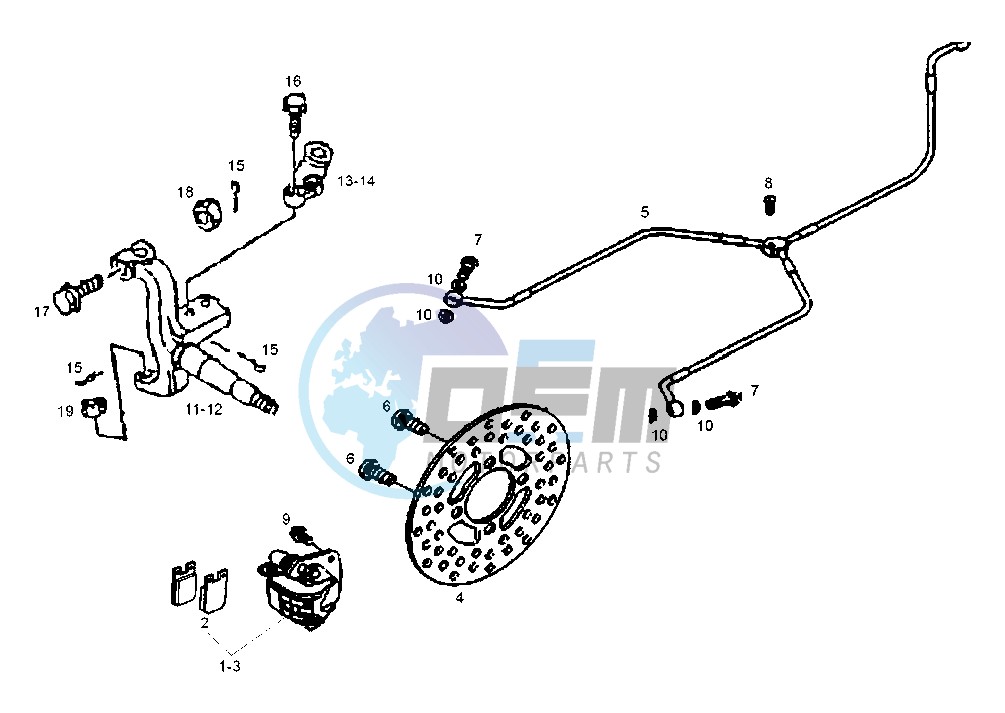 BRAKE CALIPER-DISC