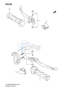 SV1000 (E3-E28) drawing HANDLE LEVER (SV1000S)