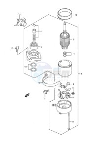 DF 50 drawing Starting Motor