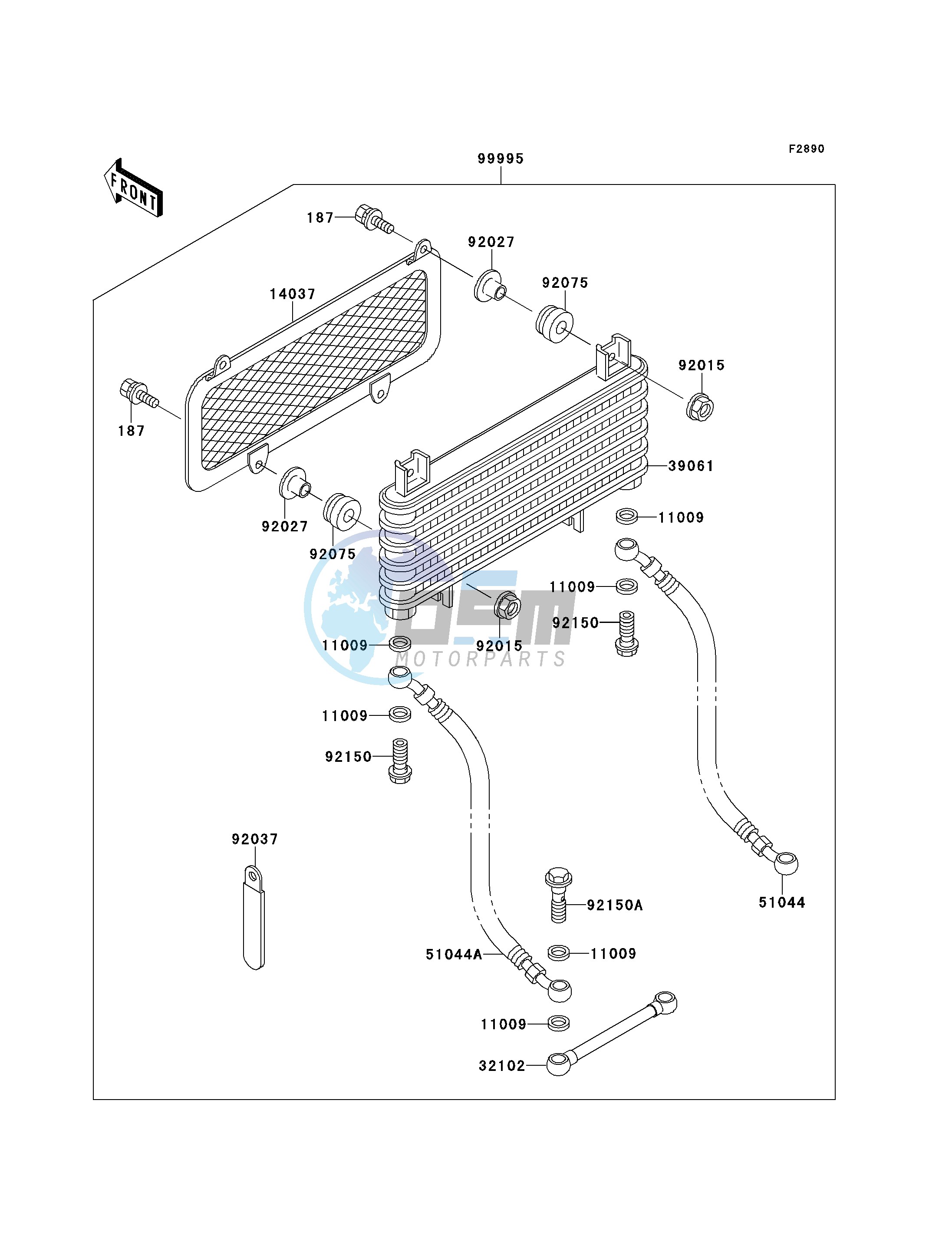 OPTIONAL PARTS-- RADIATOR- -