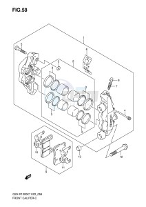 GSX-R1000 (E2) drawing FRONT CALIPER