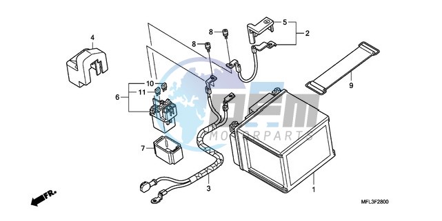 BATTERY (CBR1000RR)