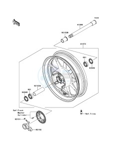 VN1700_VOYAGER_CUSTOM_ABS VN1700KDF GB XX (EU ME A(FRICA) drawing Front Hub