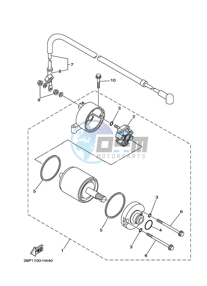 STARTING MOTOR