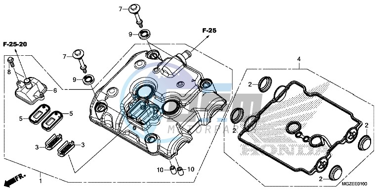 CYLINDER HEAD COVER