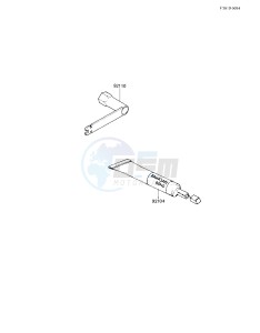 KX 80 E [KX80] (E1) [KX80] drawing OWNER TOOLS