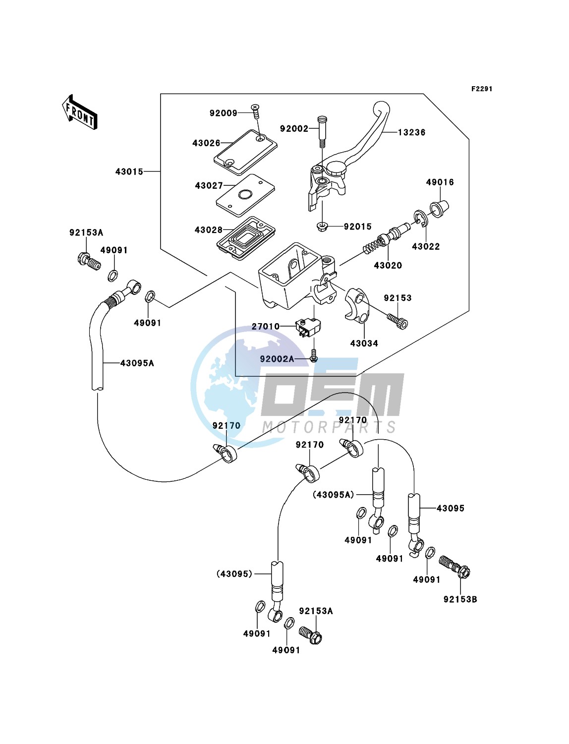 Front Master Cylinder