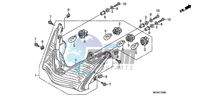 REAR COMBINATION LIGHT