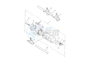 XVS DRAG STAR 650 drawing SHIFT CAM-FORK