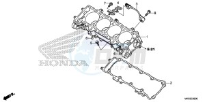 CBR1000SG CBR1000 - Fireblade SP Europe Direct - (ED) drawing CYLINDER