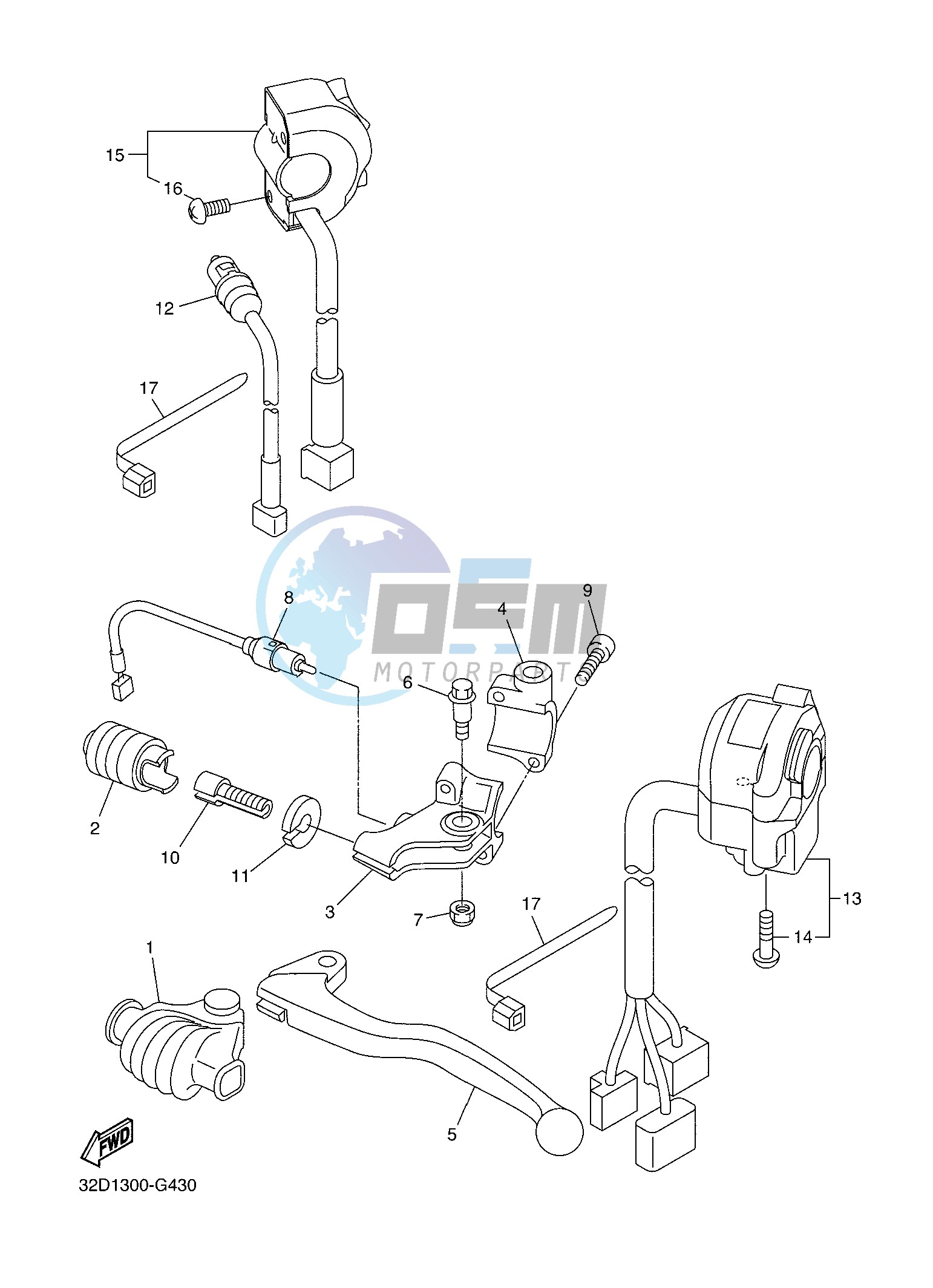 HANDLE SWITCH & LEVER