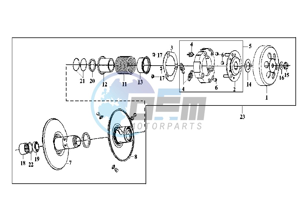 DRIVEN PULLEY