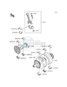 NINJA 300 ABS EX300BGF XX (EU ME A(FRICA) drawing Crankshaft