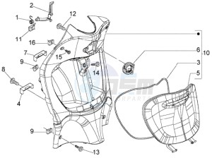 Liberty 50 4t RST Delivery drawing Front glove compartment