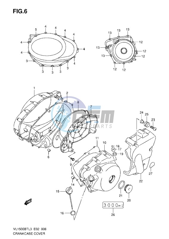 CRANKCASE COVER