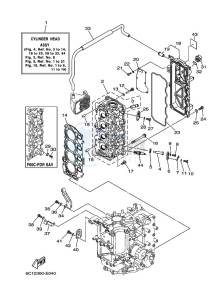 F60TLR drawing CYLINDER--CRANKCASE-2