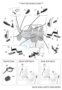 YXF1000EW YX10FPAM (B4J5) drawing WVTA STAYS, SAFETY, INDICATORS