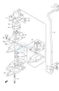 DF 4 drawing Water Pump