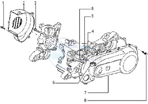 Typhoon 50 drawing Clutch cover-scrool cover