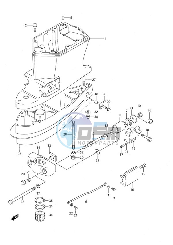 Driveshaft Housing