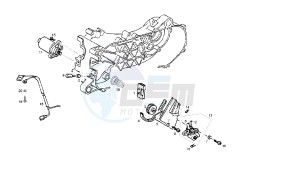 GP1 RACE - 50 CC VTHPR1A1A EU2 drawing CRANKCASE - OIL PUMP