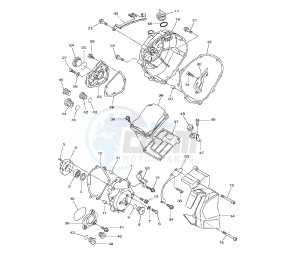 FZ8-S 800 drawing CRANKCASE COVER