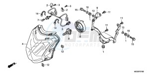 NC700XDD NC700X Dual Cluth ABS 2ED - (2ED) drawing HEADLIGHT