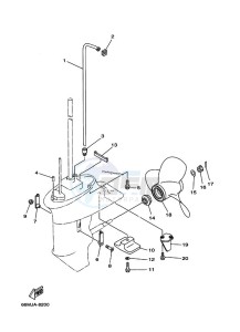 F15A drawing PROPELLER-HOUSING-AND-TRANSMISSION