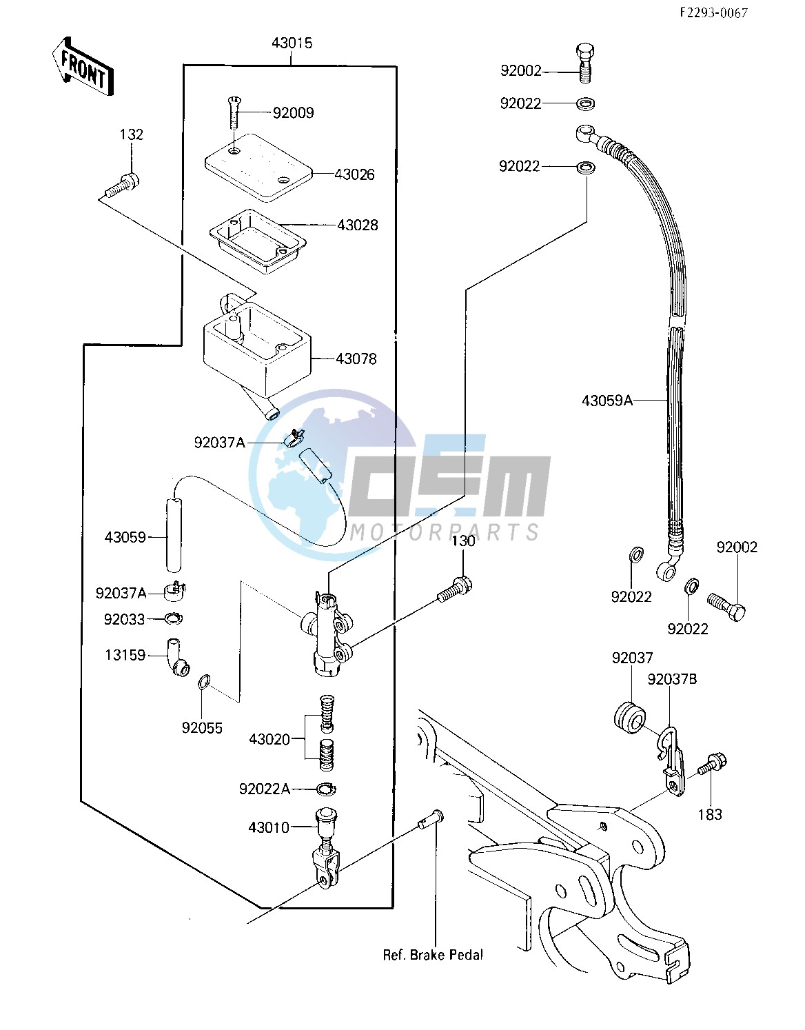 REAR MASTER CYLINDER